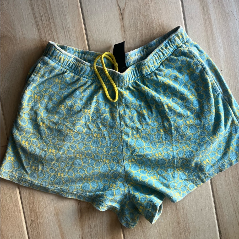 Sunflower Cotton Patterned Short Shorts